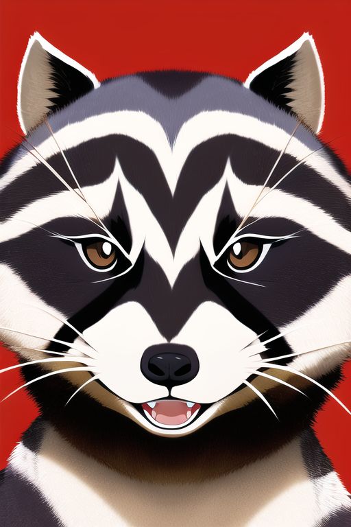 An image depicting Crazy Raccoon